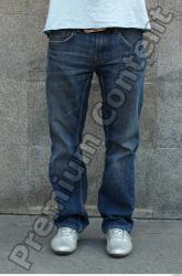 Leg Head Man Casual Jeans Average Street photo references